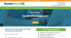 Desktop Screenshot of easternheritage.com