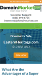 Mobile Screenshot of easternheritage.com